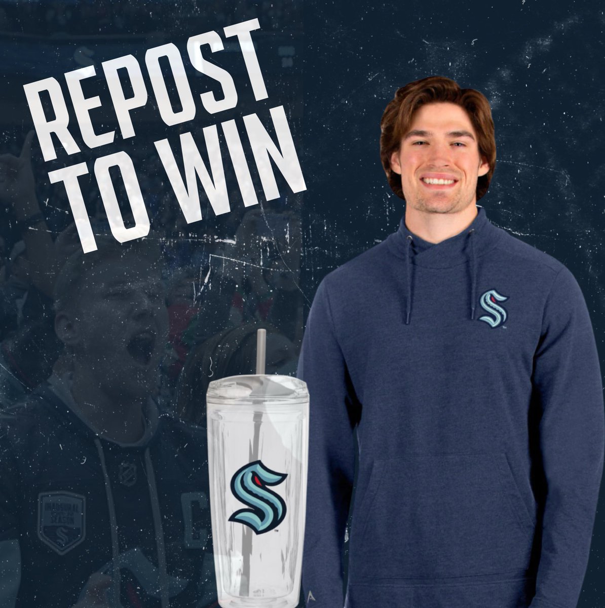 REPOST TO WIN 

We’re teaming up with <a href="/KrakenPod/">THE Kraken Pod</a> to give fans a chance to gear up for the upcoming Kraken season.

Just hit that repost button and follow both accounts to be entered to win!