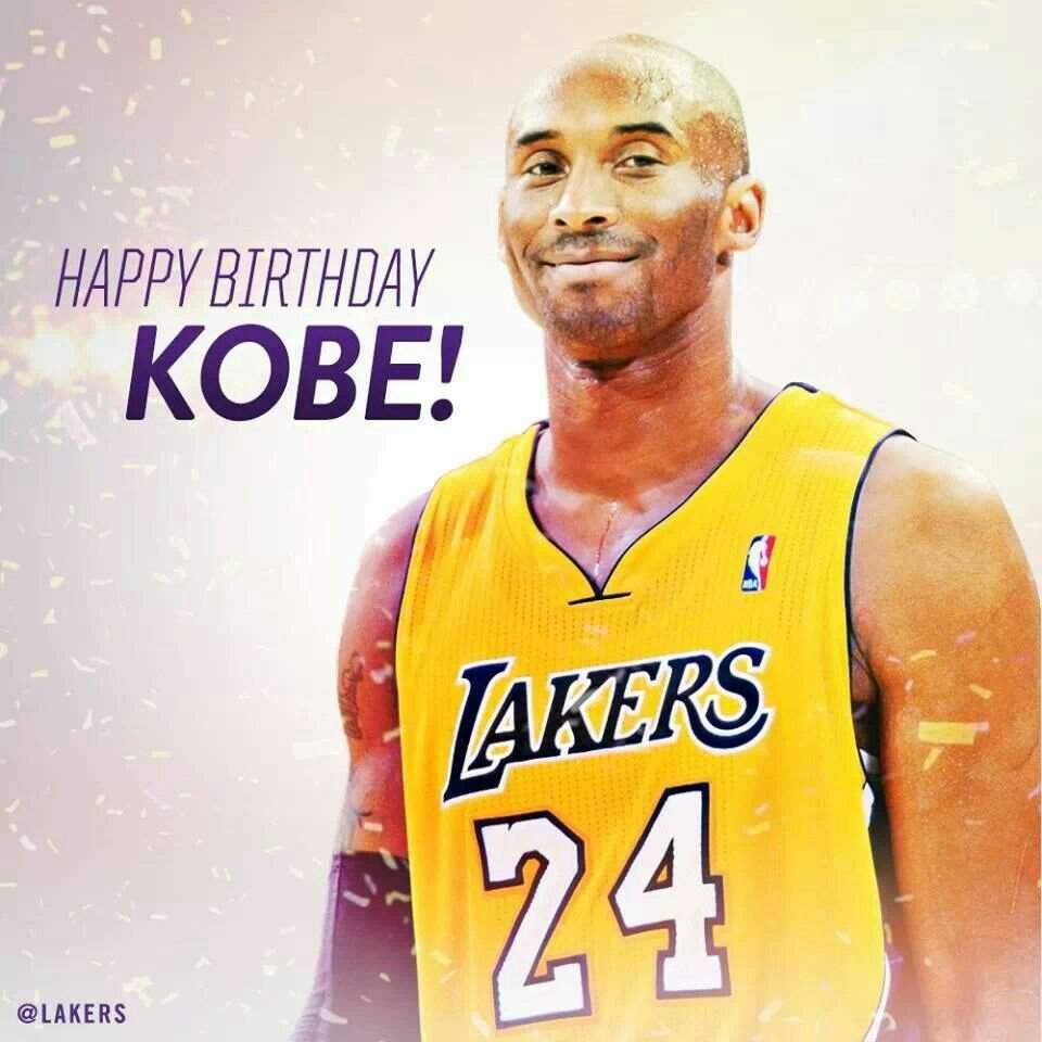 Happy Birthday Kobe 💜💛