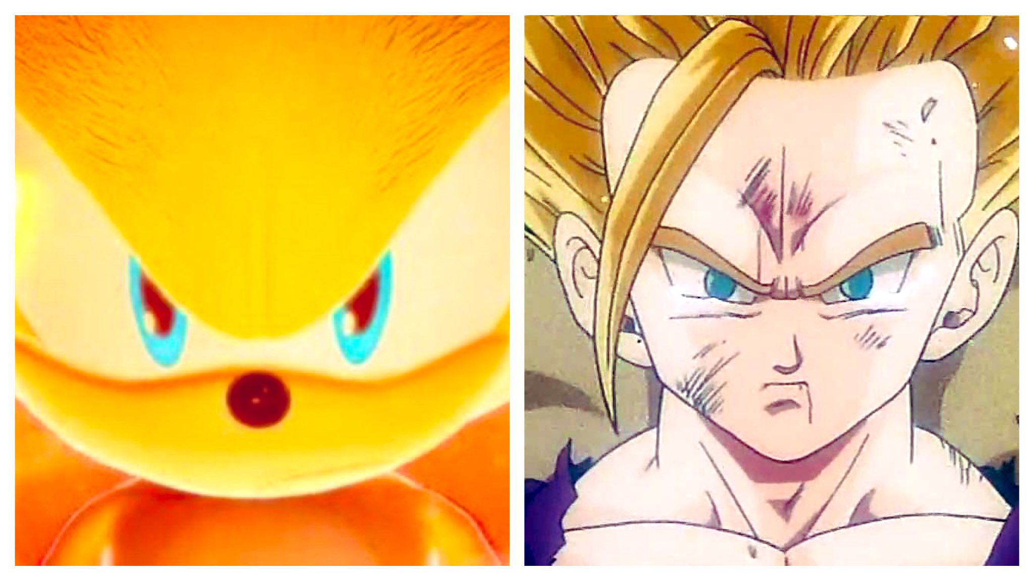 Zero Gravity 💫 on X: SSJ/SSJ2 Vs Super Sonic/Super Sonic 2   / X