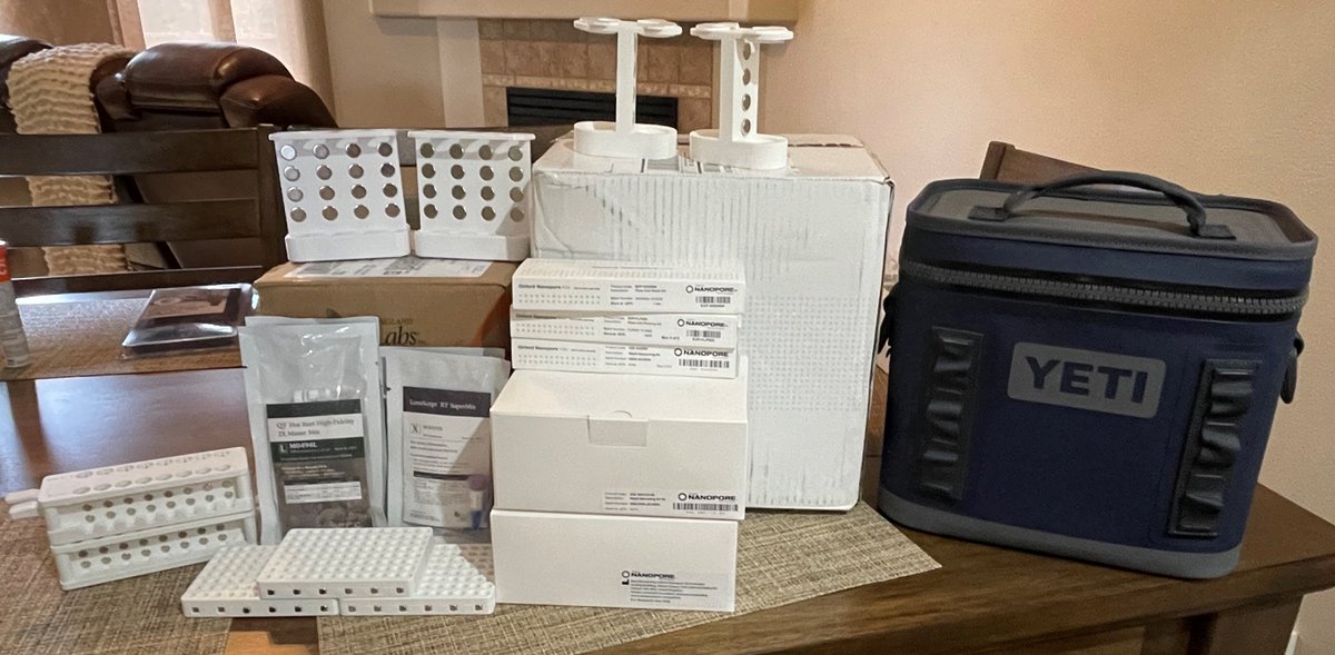 NoahHull_PhD's tweet image. 🌍 🧬Off to Mozambique soon to bolster NGS capacity in the region. Big thanks to @nanopore,  @NEBiolabs, and @pochekailov for getting me the supplies so quickly! 🤝✈️ Together, we&apos;re advancing genomics in Africa. 🧬#NGSCapacityMozambique #ScienceCollab  #GenomicsForGood 🇲🇿🧬@APHL