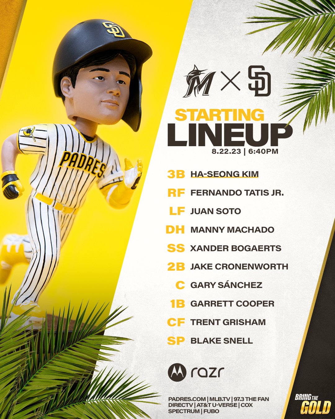San Diego Padres on X: Bump Day 🤝 HSK Bobblehead Day