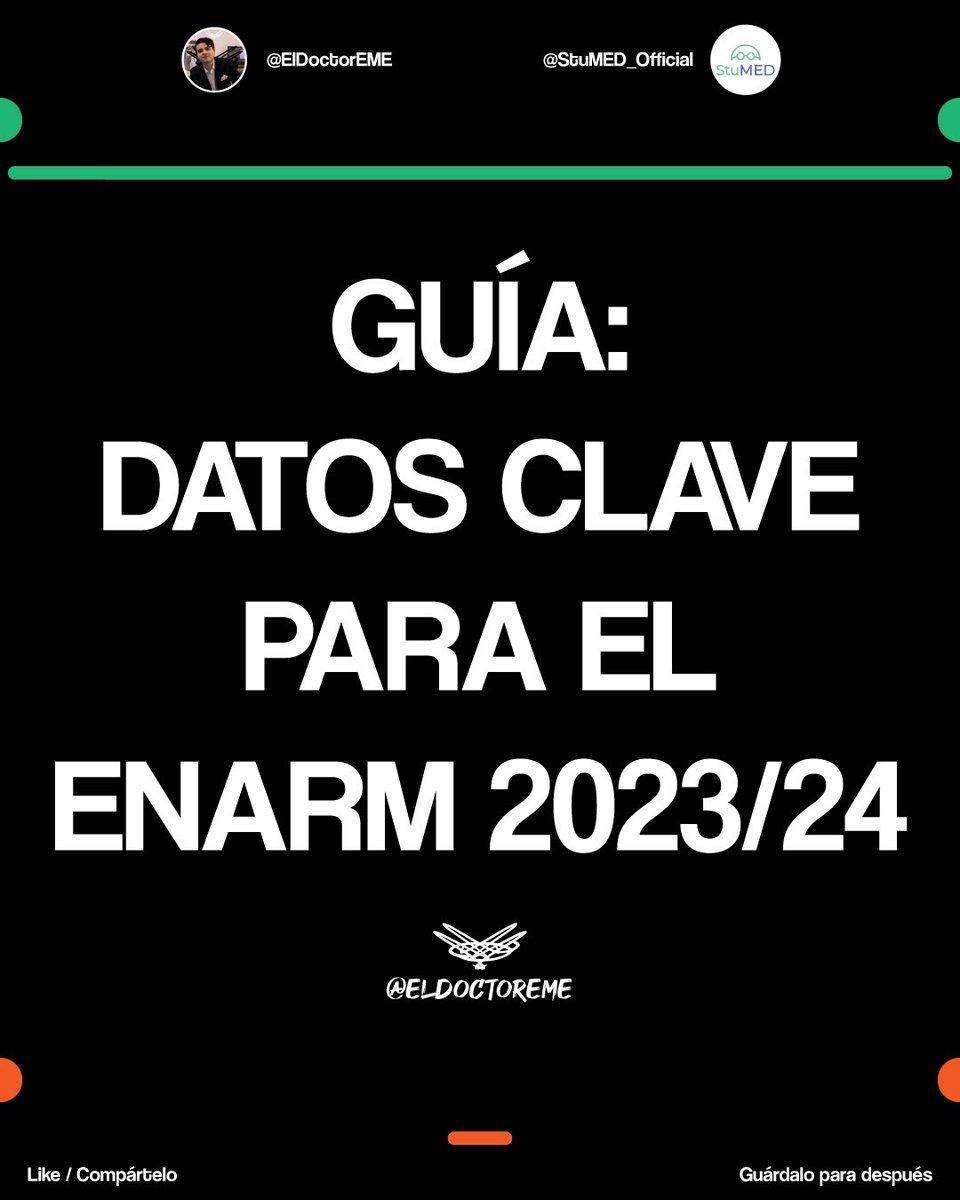 eldoctoreme's tweet photo. 🧐PERLAS PARA EL ENARM🧐
📌Hilo con:📌

•Pediatría
•Urgencias
•Toxicología
•Infectología

Si quieres tener acceso a todas las clases y resúmenes lo puedes encontrar en https://t.co/4YuI2bI9Of o en el enlace que encontrarás en mi historia.

#ENARM #MIR https://t.co/a0RI3fzQ5Q