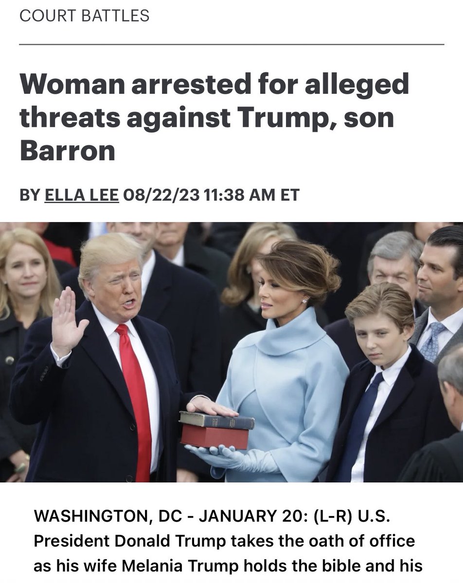 ProjectChaney's tweet image. Michael LaVaughn Robinson? 

Seriously though, this seems like a weird thing to let us know. And, Baron is legit a giant. That is all. 

#donaldtrump 
#barrontrump 
#chicagonews
#nephilim
#maga