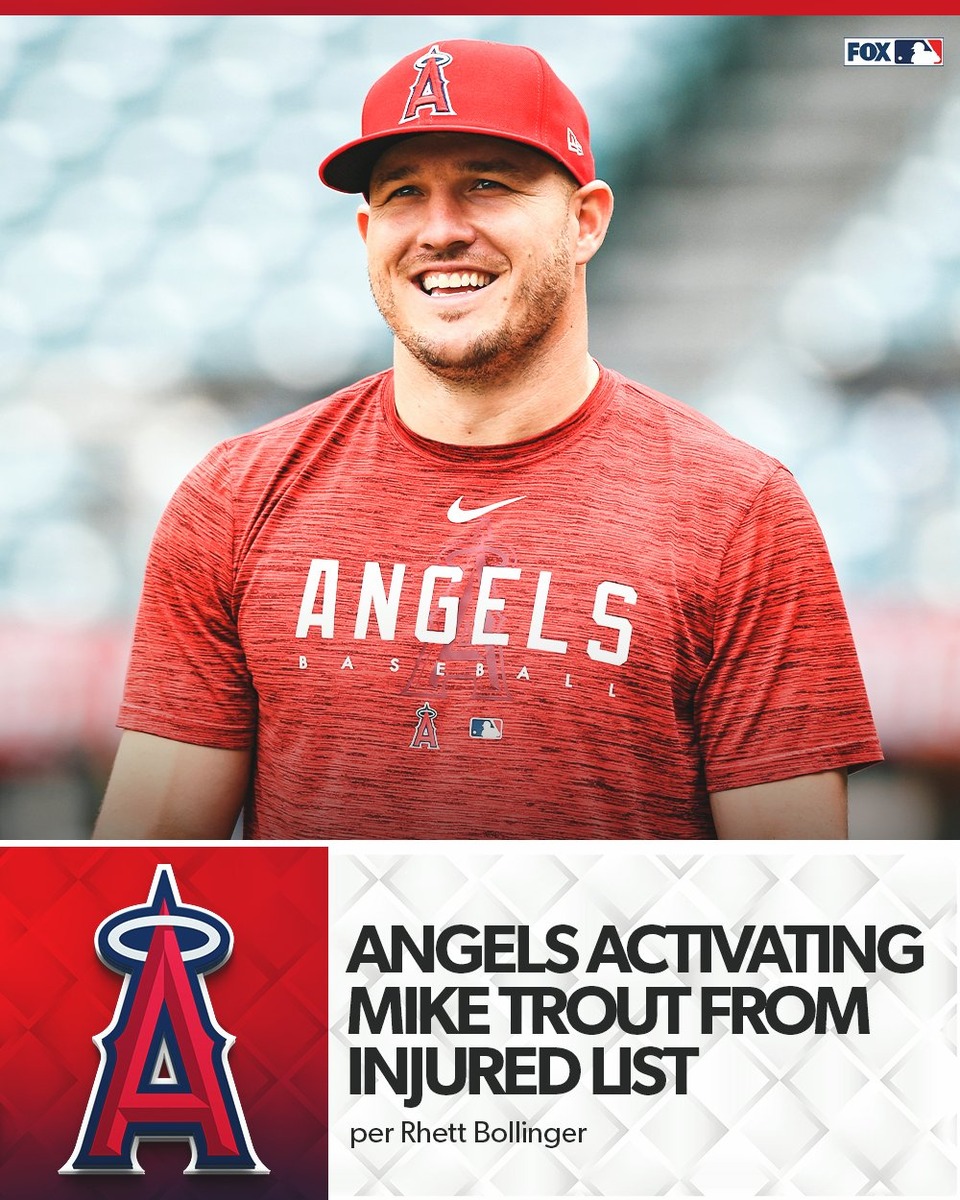 [情報] Mike Trout 回歸天使打線