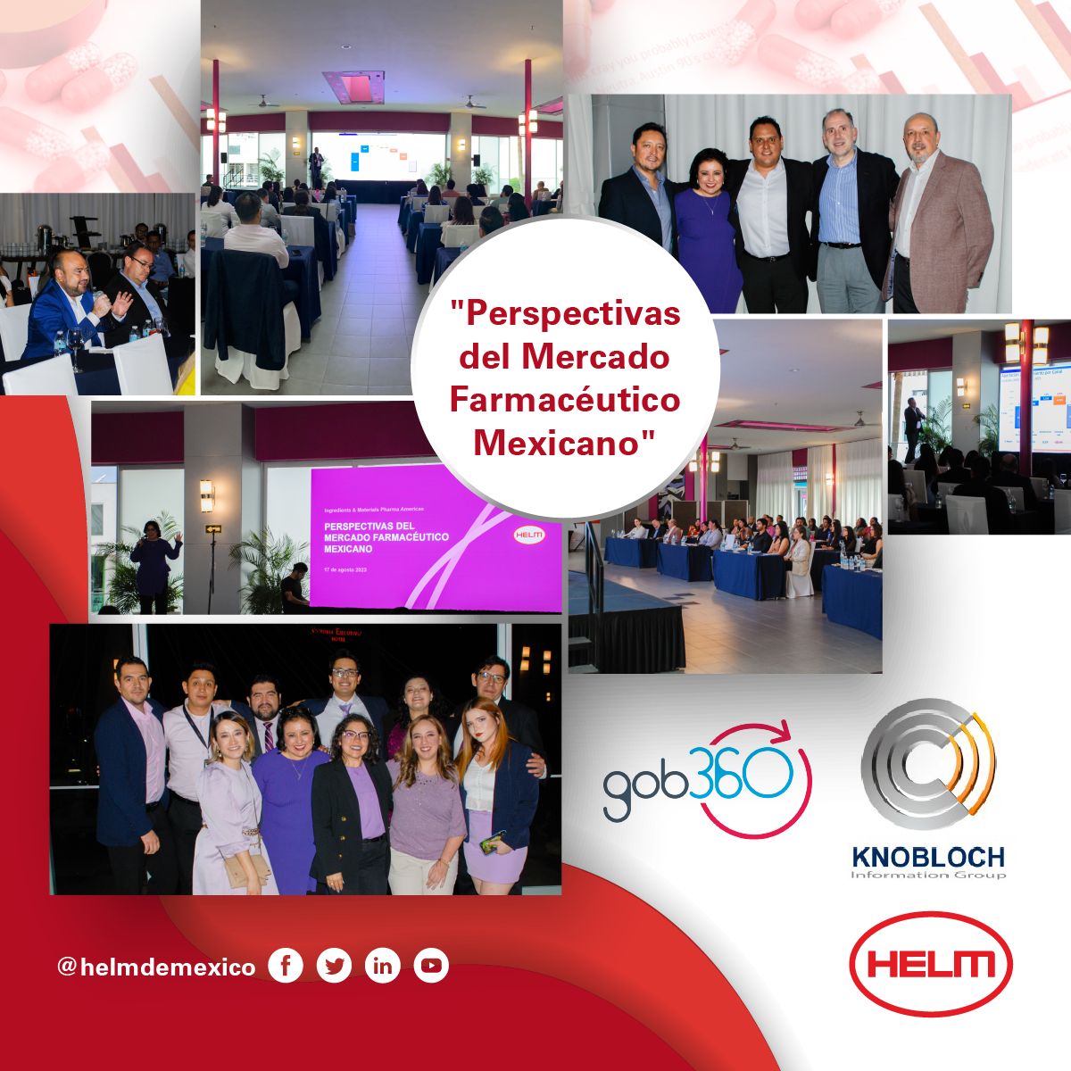 HelmDeMexico's tweet photo. Agradecemos profundamente a todos nuestros clientes y proveedores que participaron en el Chatter Presencial 'Perspectivas del Mercado Farmacéutico Mexicano', llevado a cabo en Guadalajara. Nos complace compartir con ustedes algunas imágenes del evento. https://t.co/5iKW9RJOHJ