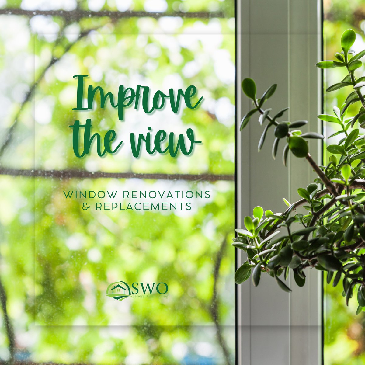 swocontracting's tweet image. Improve your view with SWO&apos;S high quality, Energy Star-certified windows! 🏡 We&apos;ll ensure your windows are properly waterproofed and provide warranties on all our work - give us a call to get started! 📞 (226) 333-9912
#windowreplacements #windowupgrades