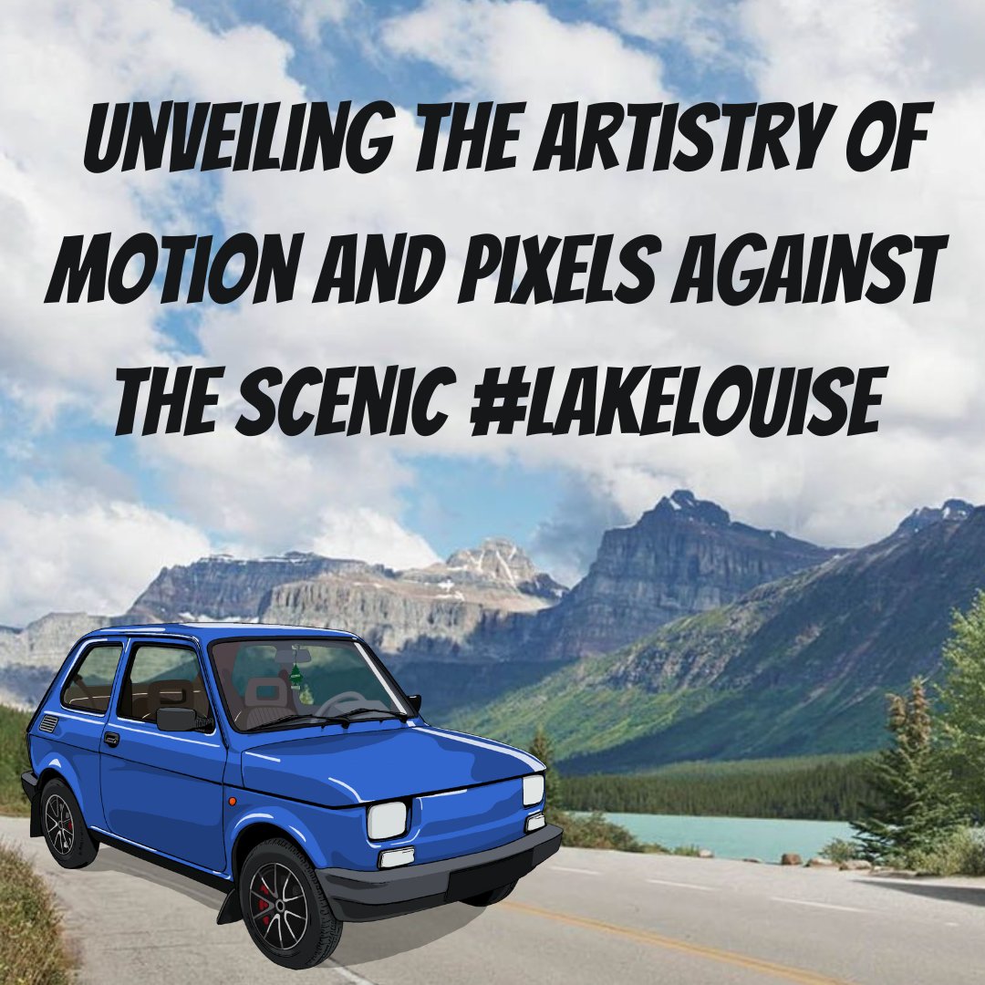 GM fam,

Unveiling the artistry of motion and pixels against the scenic #LakeLouise 🎨🚘🌄

#LittleAndLoud #NFTs #web3 #car #blockchain