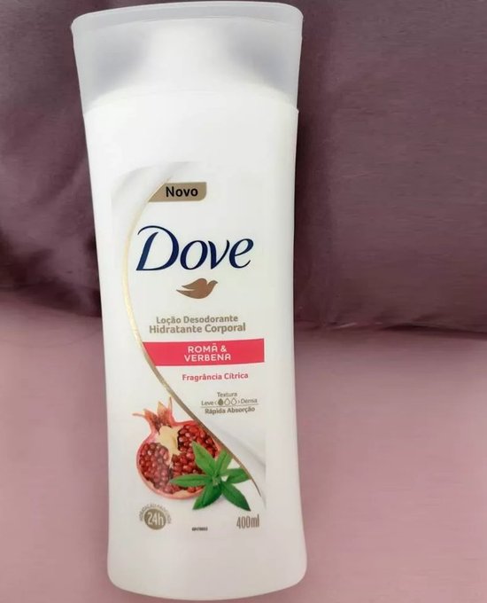 Loção Desodorante Hidratante Corporal Romã & Verbena 400Ml, Dove (A embalagem pode variar)