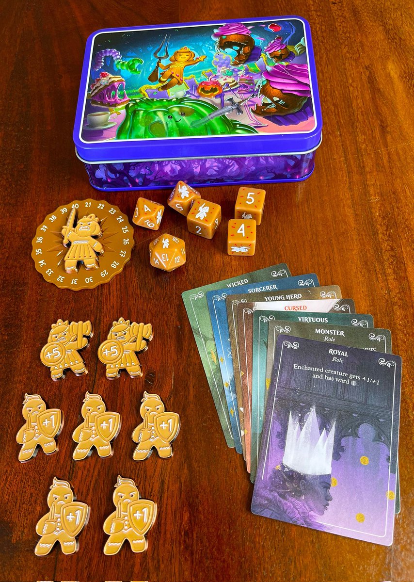 BeadleAndGrimms's tweet photo. Our newest Token Set for #MtGEldraine! Life counter, +1/+1 counters, dice, and tokens! Available to order now! 
#MtG #MagictheGathering 
https://t.co/VkjXAMUQhg https://t.co/U70wbw2Z3v