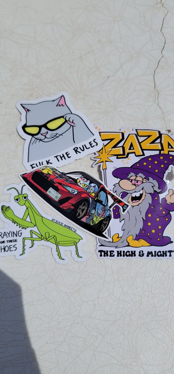 Is it just me or do you also get excited for new tent stickers 🤔 s/o to the sis in law 🙌