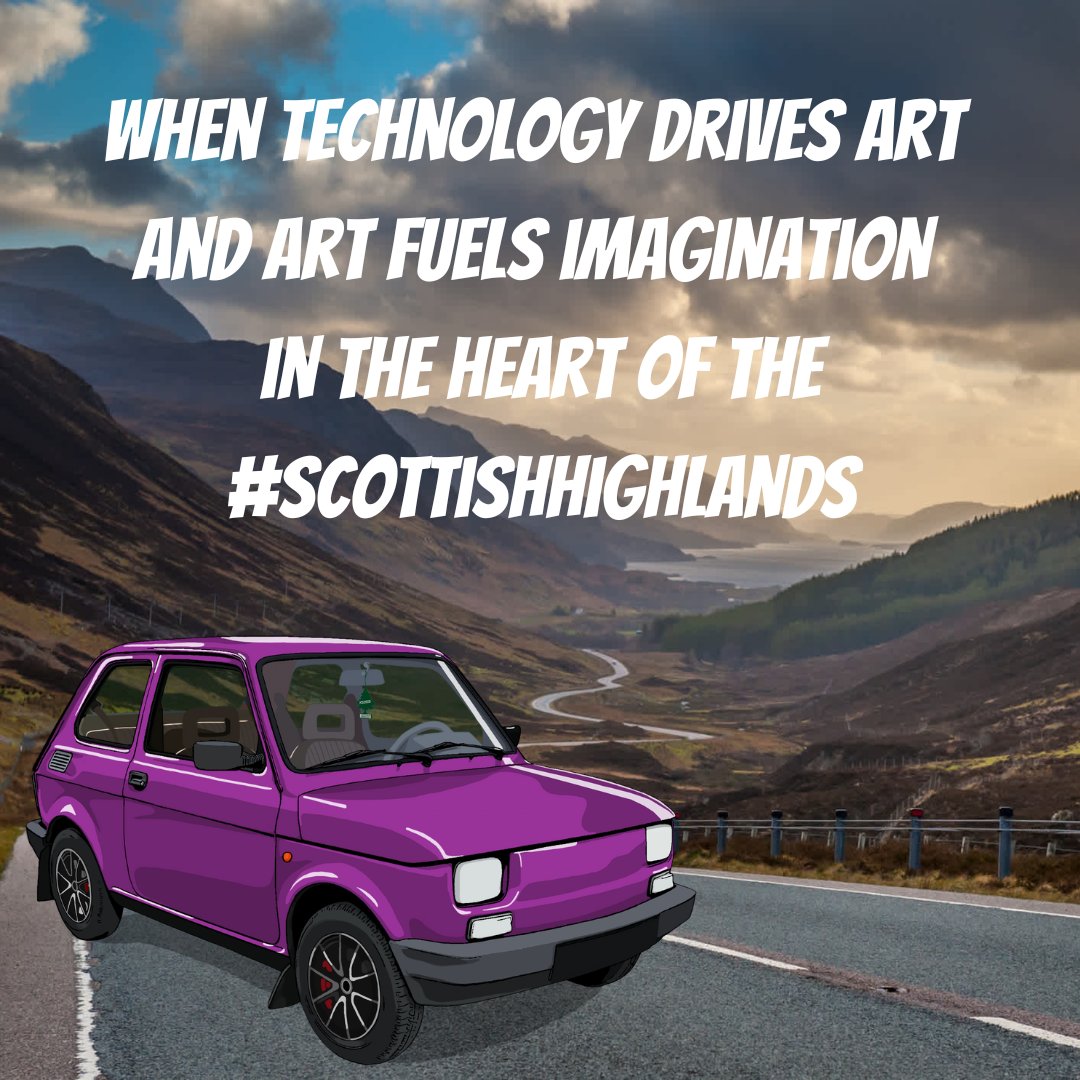 GM fam,

When technology drives art and art fuels imagination in the heart of the #ScottishHighlands 🖼️🚙🏴󠁧󠁢󠁳󠁣󠁴󠁿

#LittleAndLoud #NFTs #web3 #car #blockchain