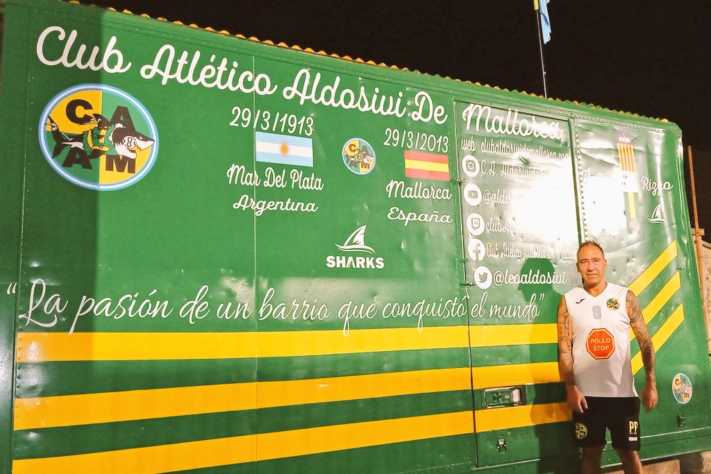 #Aldosivi #Mallorca @FFIB_oficial @FFIB_CAFIB @IMEPalma @ajuntpalma @GustavoSeira @ALDOSIVIJUSTI @davidsalomds @AldosiviHashtag @lacapitalmdq @LaCantera1999 ~La Pasión de un Barrio que Conquistó el Mundo~