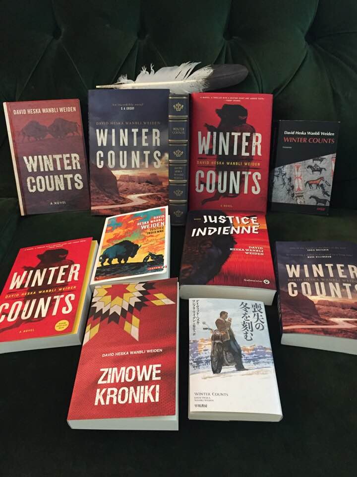 WanbliWeiden's tweet photo. Happy third birthday to WINTER COUNTS! The last three years have been a dream, and I want to thank each and every reader! I’m happy to report that the sequel, WISDOM CORNER, is on its way. Again, my deepest and heartfelt thanks to all of my readers and supporters.  #WinterCounts https://t.co/COQMzLiVEl