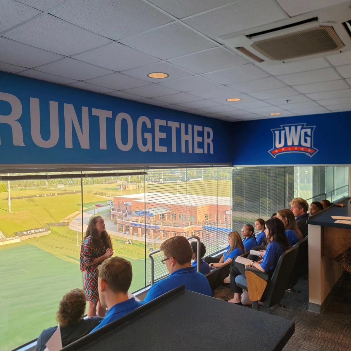 RealJCarmichael's tweet photo. What a fun afternoon and night yesterday watching and listening to so many remarkable leaders talk about the upcoming fall @uwgathletics seasons.
We are pumped to get this party started! Here we go!
#WeStartTogether
#WeRunTogether https://t.co/Bi87cPXuP8