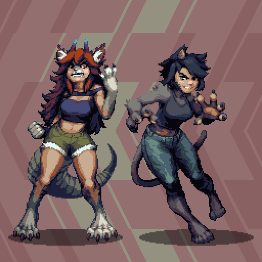 It took like 2 years, but I finally revenged <a href="/minitiken/">loo</a>'s sick crossover piece!!