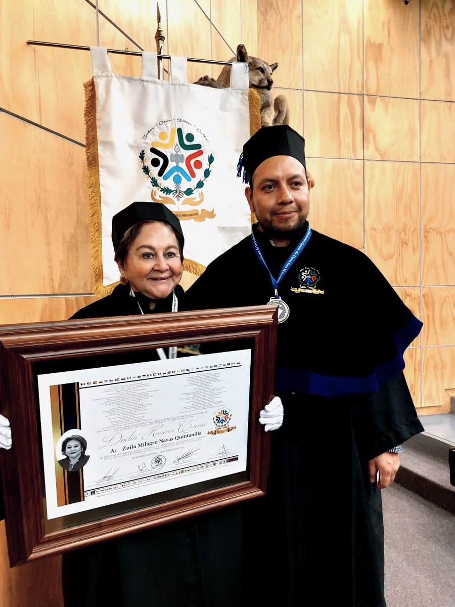 milagro__navas's tweet photo. 🎓Con mucho entusiasmo, quiero compartirles que he recibido dos reconocimientos internacionales por parte del Claustro Doctoral Iberoamericano, con sede en la Ciudad de México, integrado por Universidades y Asociaciones Civiles a nivel de toda Iberoamérica. https://t.co/1VocTl7mN0