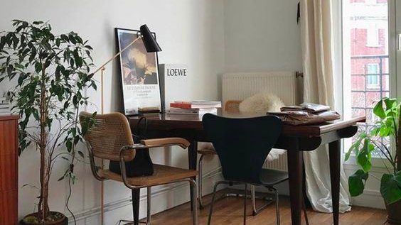 clean and organized study space is a must