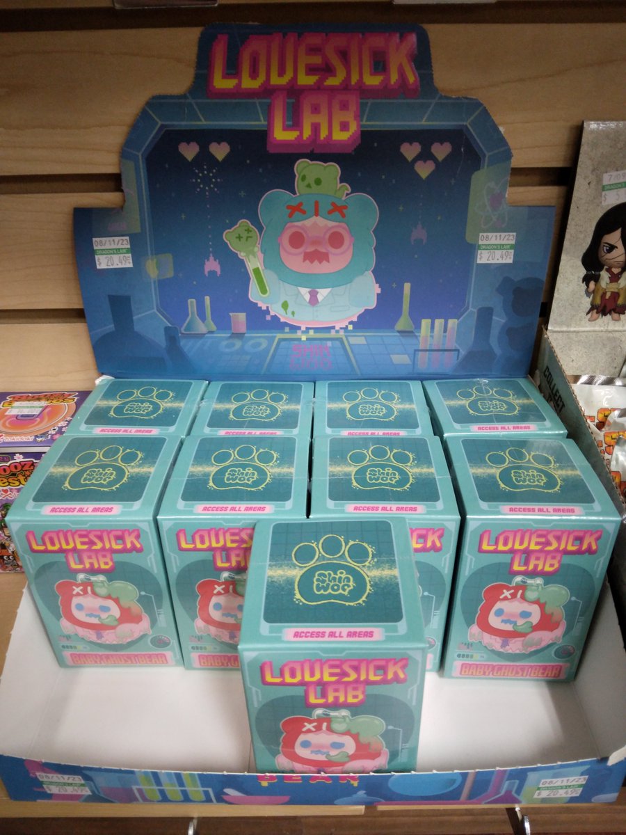 DLairSA's tweet photo. Too early for Halloween? Not according to Pikachu! New Halloween and Holiday Pokémon plushes, plus Tokidoki x Sanrio Series 2 and Lovesick Lab by Shin Woo blind boxes are all here! https://t.co/lUDd3F8SVd