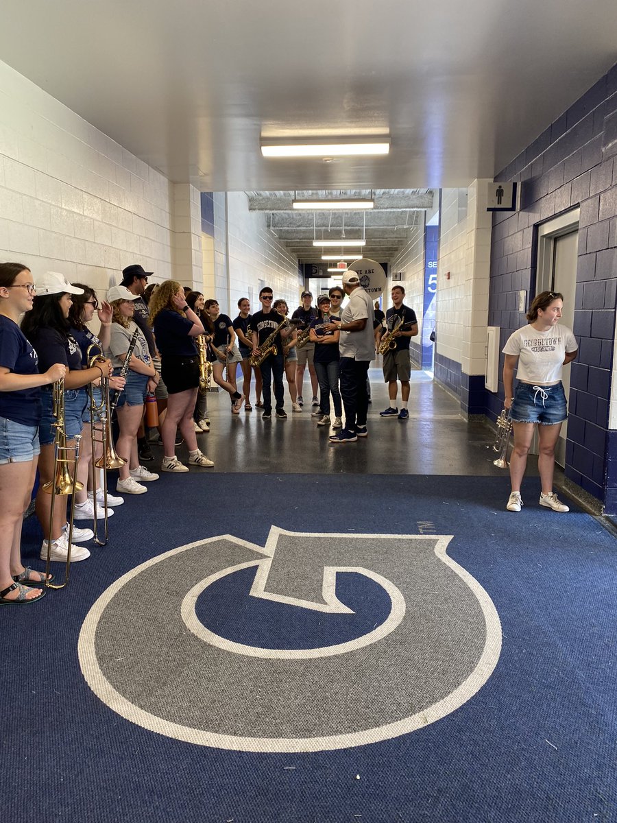 New Student Orientation did a great job welcoming our newest members of the Hoya Family. I felt their energy in the crowd and can’t wait to see them at Capital One Arena!