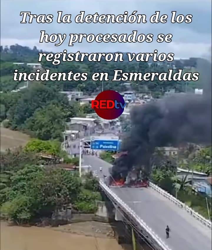 DkbzaFreeFire's tweet photo. PRISIÓN PREVENTIVA.

Redacción Digital: #REDtv. La Fiscalía General del Estado, confirmó que la tarde de este sábado 19 de agosto de 2023, el Juez Especializado en Anticorrupción y Crimen Organizado, dictó orden de prisión preventiva para Osman Eduardo C, y Joffre William Alcívar https://t.co/DpdtK5QMaJ