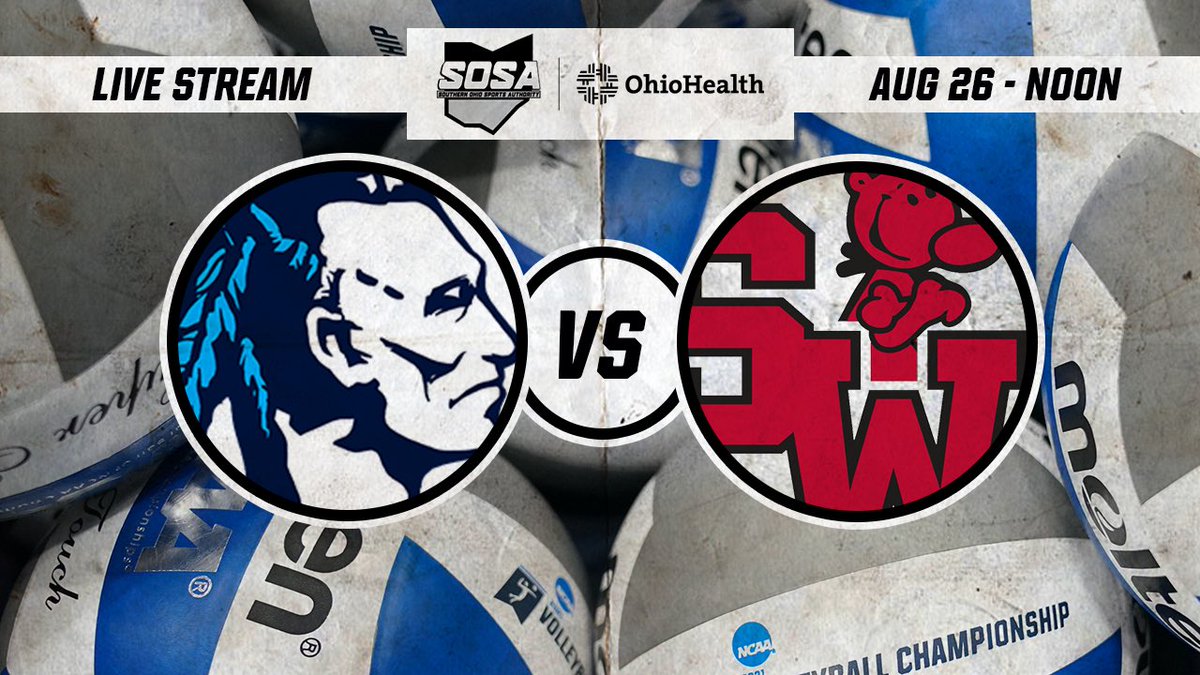 Southern Ohio Sports Authority (@sosaohio) on Twitter photo 🏐 LIVESTREAM 🚨: Join us Saturday afternoon from Frankfort as <a href="/AdenaAthletic/">AdenaAthleticBoosters</a> meets with <a href="/BVLocalSchools/">Bloom-Vernon Local</a> in non-league action.
<a href="/MikeSmith1959/">Mike Smith</a> & @SVCSportsTalk will have the live call and we'll post the stream link around 11:45 a.m. You can also watch at SOSAOhio.com. 🏐 LIVESTREAM 🚨: Join us Saturday afternoon from Frankfort as <a href="/AdenaAthletic/">AdenaAthleticBoosters</a> meets with <a href="/BVLocalSchools/">Bloom-Vernon Local</a> in non-league action.
<a href="/MikeSmith1959/">Mike Smith</a> & @SVCSportsTalk will have the live call and we'll post the stream link around 11:45 a.m. You can also watch at SOSAOhio.com.