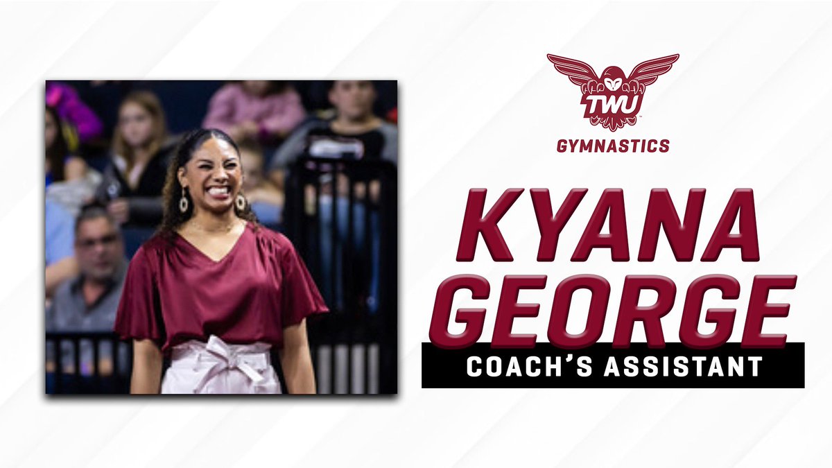 𝙒𝙀𝙇𝘾𝙊𝙈𝙀 𝙏𝙊 𝙏𝙒𝙐! 

We are excited to welcome Kyana George to our Pioneer coaching staff! Kyana brings experience as a gymnast and as a coach and will make a great impact on our program! 

🗞️: twuathletics.com/news/2023/8/22…

#PioneerProud