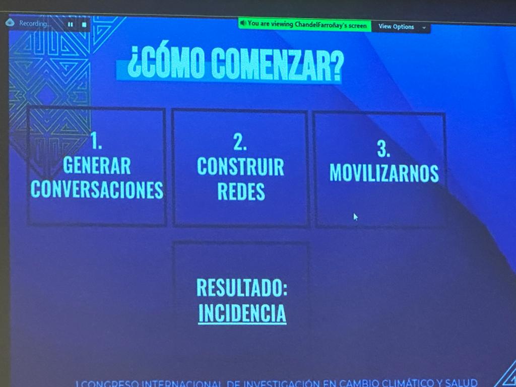 Red de Clima y Salud América Latina y el Caribe tweet media