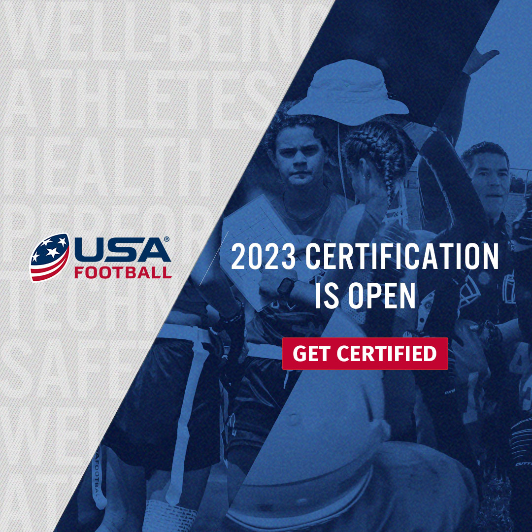 Football season is here - Get your coaching certification with USA Football today! 🏈 Register for one our three certification levels at usafootball.com/certification Coaches know athletes come first. That's why USA Football has delivered over one million certifications since 2012‼️