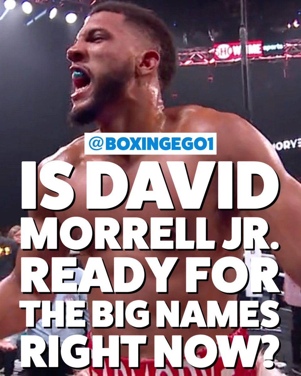 Boxingego's tweet photo. Is Morrell ready in YOUR OPINION? #DavidMorrellJr #Cuba #Cuban #SuperMiddleweight #EGO https://t.co/tKNKfeD39l