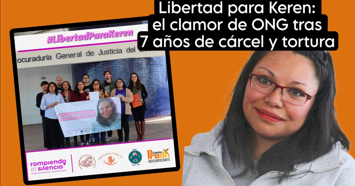 🟣✊🏽⚖️#KerenOrdoñez fue separada de su bebé de 29 días de nacida, #torturada y sentenciada con pruebas ilícitas a medio siglo de #cárcel
ONG demandan a la #PGJE de #Tlaxcala detener la acusación que la ha mantenido #presa por casi 8 años
#LibertadParaKeren
infoquorum.com/notas/2023/08/…