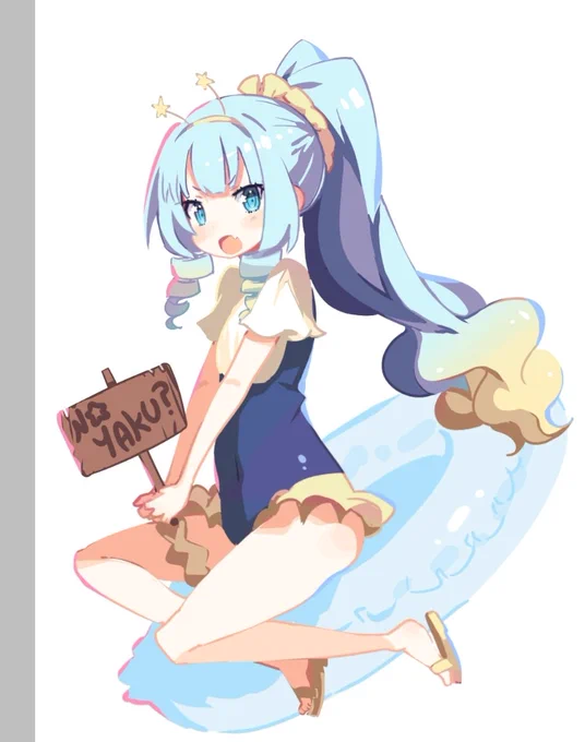 i wanna say i sadly got holocure and have not drawn anymore these days because instead i kept GAMING. i am back on the grind now though 