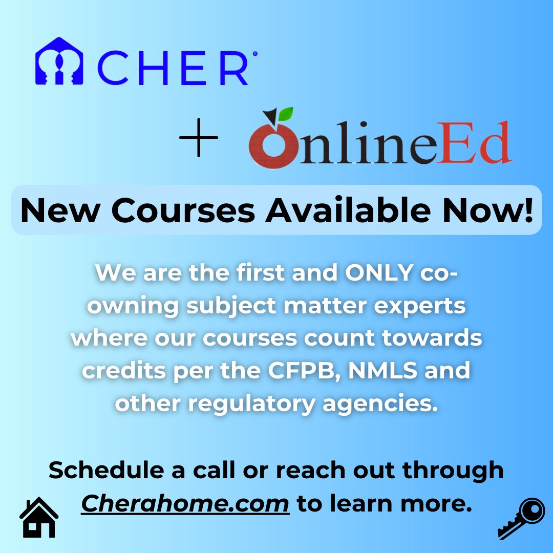 Excited to announce our collaboration with OnlineEd! Elevate your real estate game with our courses. These courses will equip you with the knowledge and skills to conquer the market. Get ready to turn 'For Sale' into 'SOLD'! 

#RealtorGrowth #OnlineEd #Cherahome