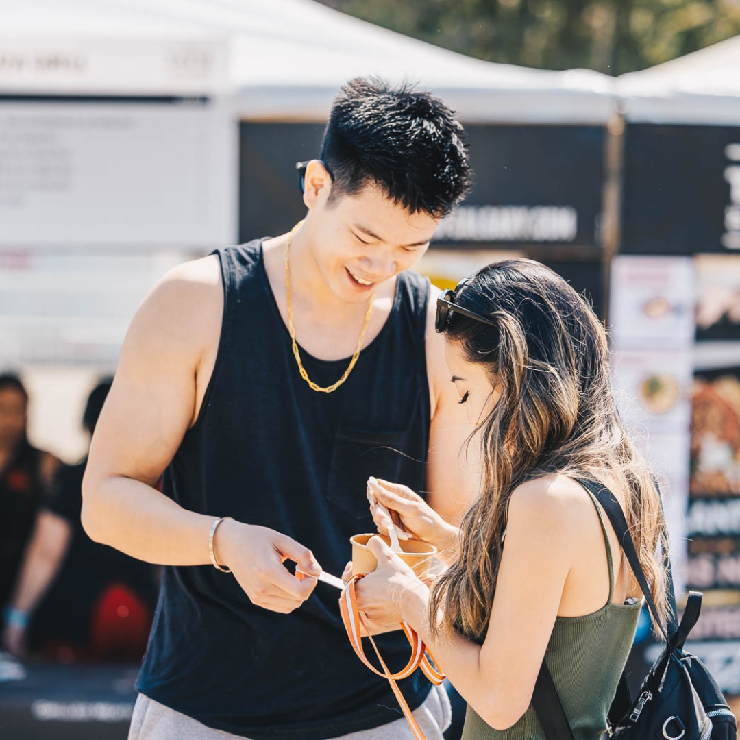 tasteofcalgary's tweet photo. The magic of #TasteofCalgary is truly bringing families together to Taste Test all the vibrant foods for the summer! 🫶🍽️ #TasteofCalgary2023 #TasteofYYC23 https://t.co/aCWm5D5DjI