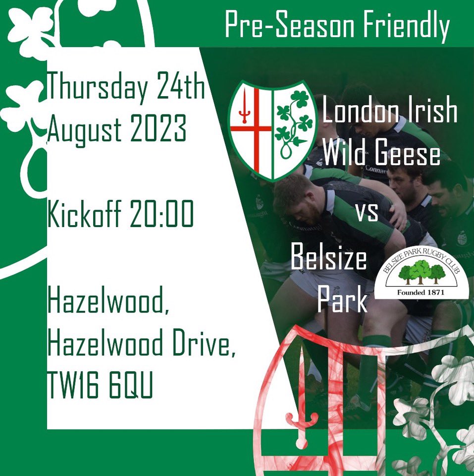 <a href="/green_army1898/">London Irish Green Army</a> <a href="/LondonIrishARFC/">London Irish ARFC</a>