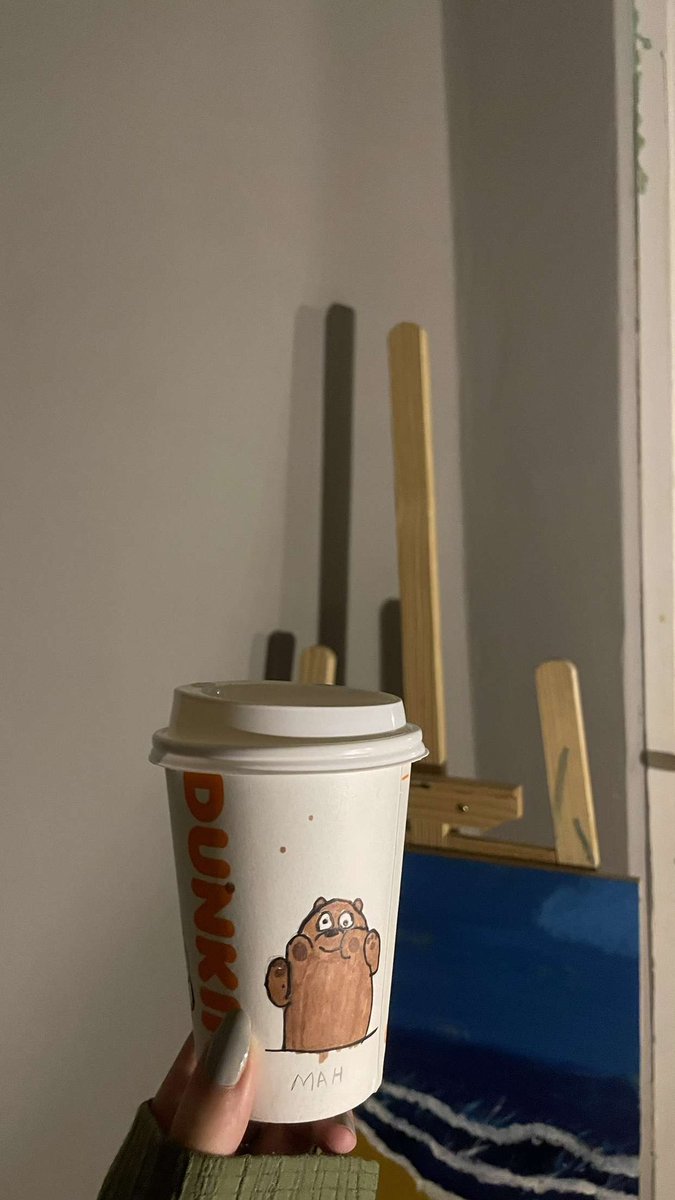 ابداعاتي بكوب دانكن💕💕💕<a href="/DunkinDonutsKSA/">دانكن السعودية</a>