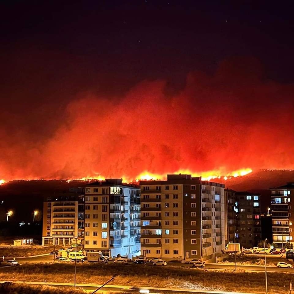 #Çanakkale Bir yangından çok daha fazlası... Büyük Felaket... 😥😥😥