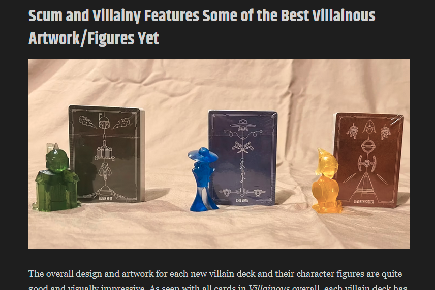 Just read the ScreenRant review of Scum and Villiany, and honored they have a shout-out section to the artwork!

🙏🙏🙏

screenrant.com/star-wars-vill…
