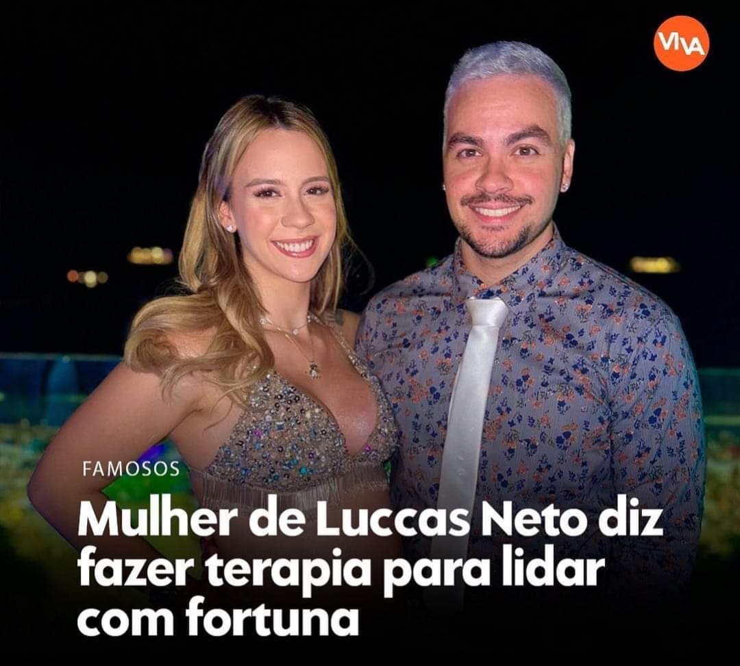 Pensei que era para lidar com o Luccas Neto