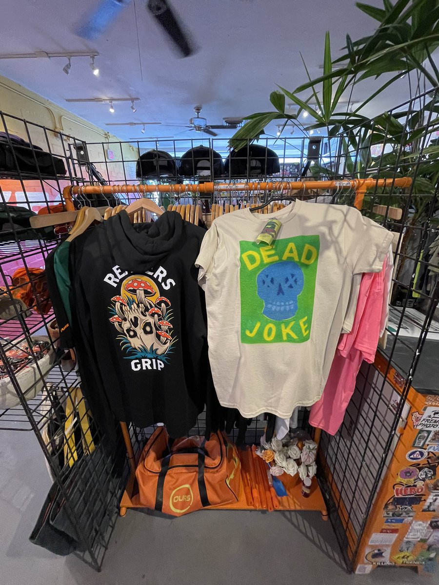 9 things you didn’t know we sold!
1. Spray caps
2. <a href="/relax/">three</a>.le and @oursunlimited merch
3. @pyvotco socks
4. @robinslonina postcards
5. House plants
6. External art packs
7. <a href="/reapers/">燃やすしかないゴミ</a>.grip and @deathponydeathpony merch
8. <a href="/lifeisbeautiful/">Life is Beautiful</a> past years merch
9. @thirdrailbooks books