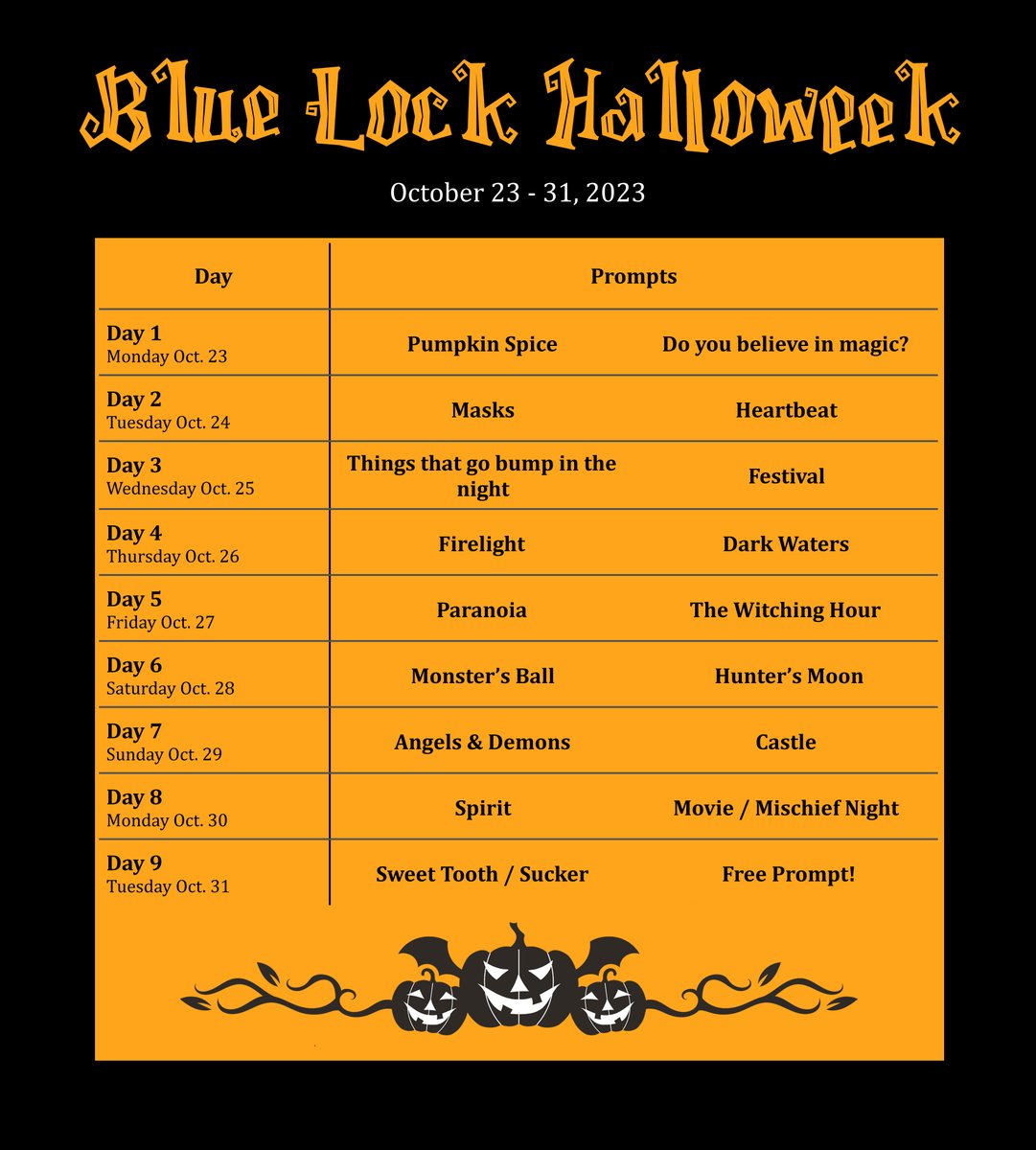 Blue Lock Halloweek tweet media