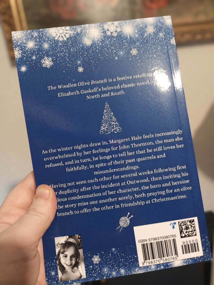 DebbieBlackma14's tweet image. Although I have read this #NorthandSouth story I just loved it so much that I had to buy the physical copy. #TheWoollenOliveBranch by @TheScribblerCMB is a gorgeous retelling that captures the characters well and set at Xmas is extra lovely. Can't wait for another by the author