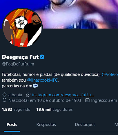 desgraça fut (banida 😢😢) tweet media