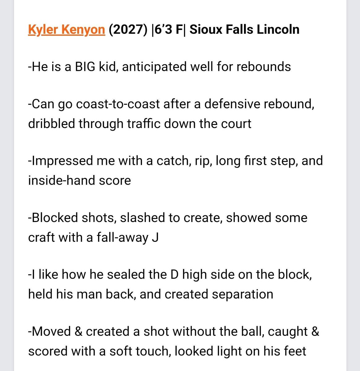 Thank you for the recognition <a href="/PrepHoopsDakota/">Prep Hoops Dakotas</a> was a great experience.