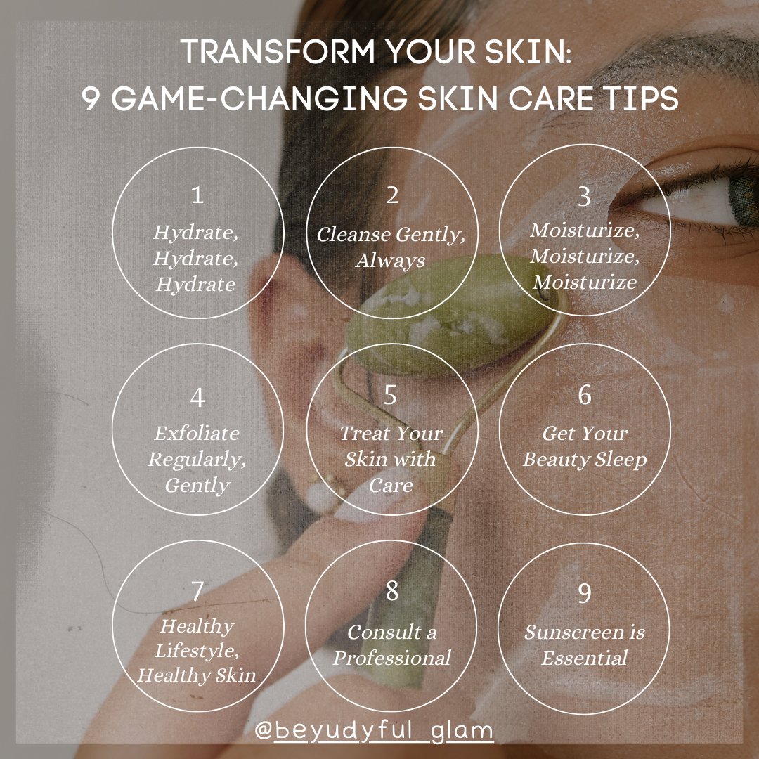 BeYudyFulGlam's tweet photo. Transform Your Skin: 
9 Game-Changing Skin Care Tips

#glow #glowup #glowlikeyoumeanit #makeup #makeupart #makeupartist #makeupjunkie #makeuplooks #makeuplover #makeupobsessed #makeuplove #makeupoftheday #newjerseymakeupartist #njmakeup #njmakeupartist #newjerseymakeupartist https://t.co/hkMMJLPS9q