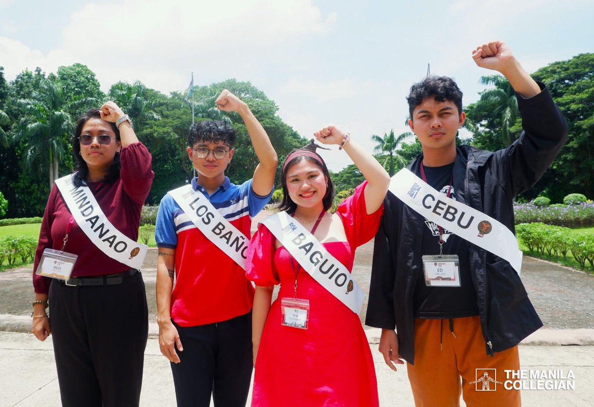 mkule's tweet image. IN PHOTOS | Student councils across the University of the Philippines (UP) system convened at UP Mindanao for the 55th General Assembly of Student Councils (GASC) last Aug. 17–19. 

View more photos here: tinyurl.com/355khca5

📷 Ashley May Selen
#GASC55 
#SR40