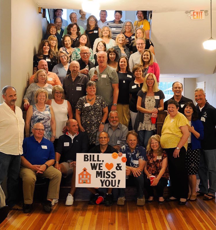 bpsdinfo's tweet photo. Last weekend, the BPHS Class of 1978 held its 45th Year Reunion. 

The event, which featured approximately 60 guests, began with a guided tour of Bethel Park High School, courtesy of the Communication Department and the National Honor Society. 

#bpproud🧡🖤 #4everahawk https://t.co/RqeP70fDxH