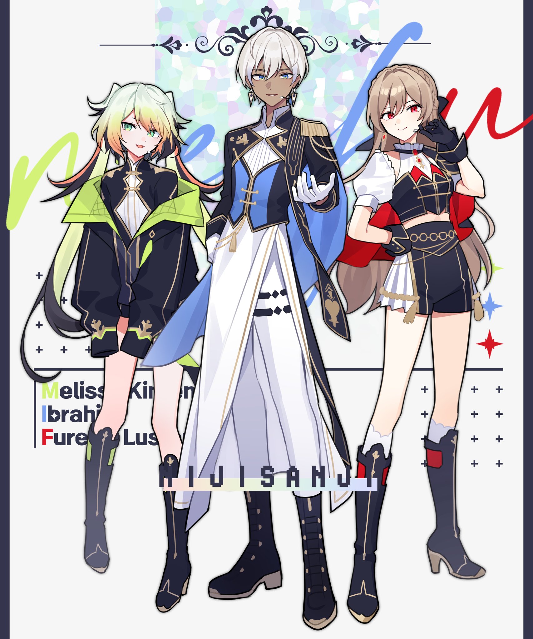 にじさんじ　イブラヒム　NIJIHOLIC 衣装 イブラヒムさんの新衣装をお仕立ていたしました #イブラヒム