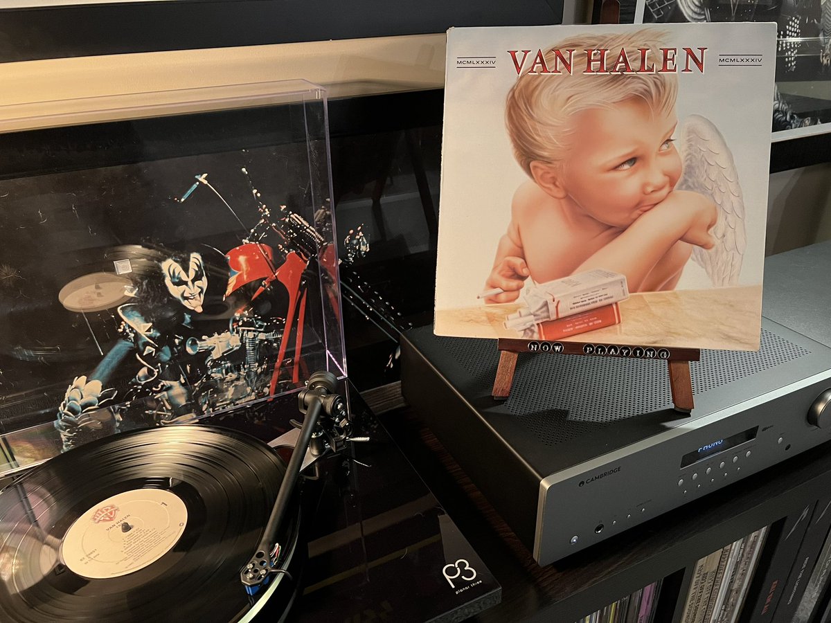 RealClark11's tweet photo. #NowPlaying Lots of talk about the 1984 Monsters of Rock Video that just showed up on YouTube. Check it out! Amazing stuff! Saw the Tour in May 1984. #VanHalen
#EVHRIP 🤘😎🤘 https://t.co/C2VOB0eXhK