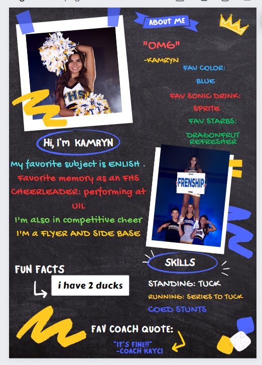 FrenshipHSCheer's tweet photo. Next upβ¦
Our FLYERS!!
They trust their teammates to be tossed in the air and they do it with grace and style!
Coed and All girl- these flyers can do it if all!
FrenshipNation- meet
Jayci, Tatum, Annabelle, Taylor and Kamryn!
#FlightCrew #ShipCheer https://t.co/rs9Qgyn9ge