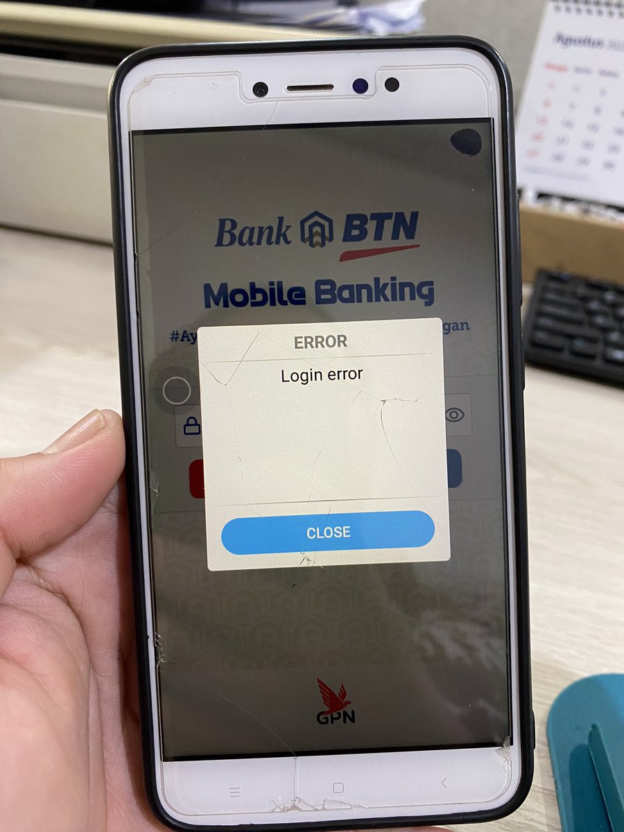 ryoewahyu's tweet photo. Hallo bank @bankbtn  , saya mau buka mbanking dari kemarin login nya eror terus kenapa ya? https://t.co/G2rkgsXWt7